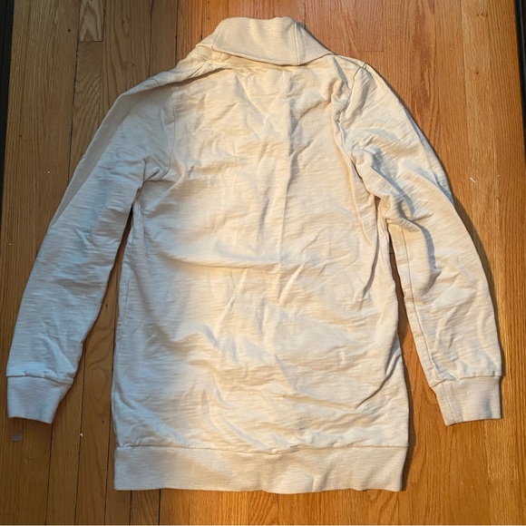 J Crew Rumpled French Terry Cardigan - size M - Picture 2 of 3